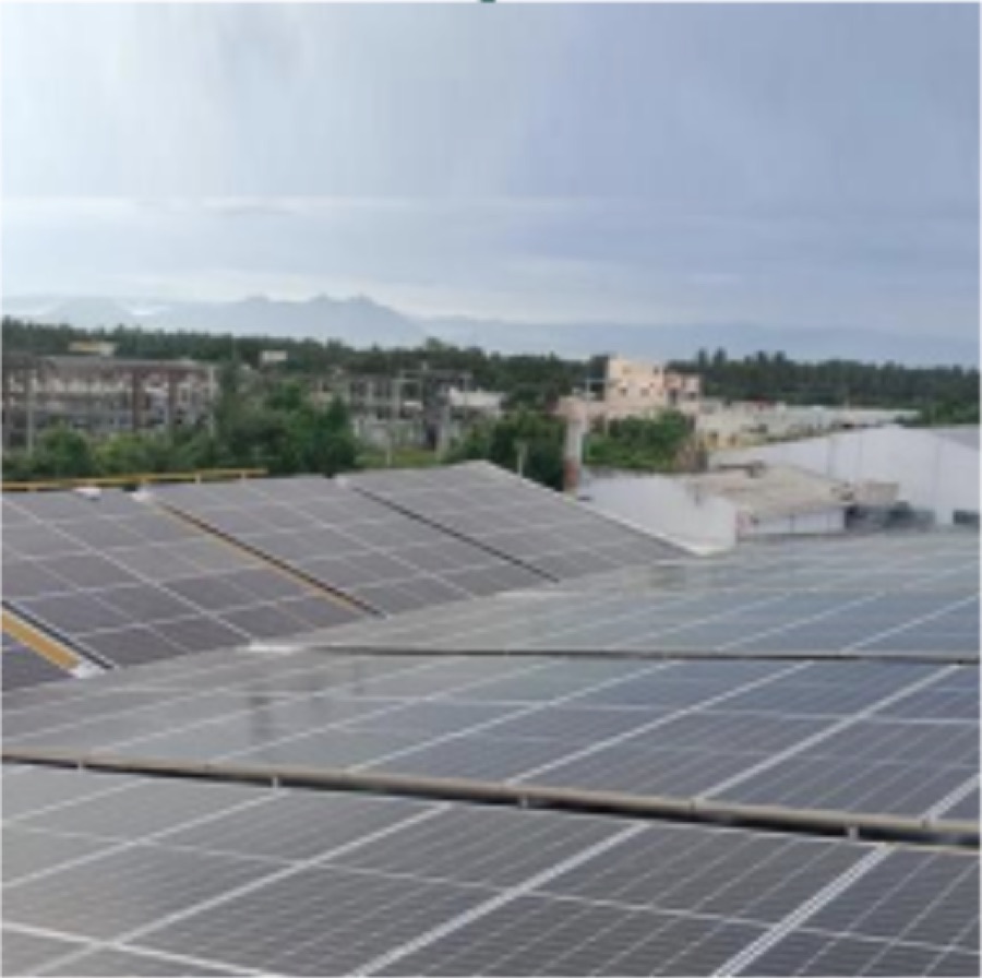 Ravi Sizer — 280 kW industrial rooftop solar, Surat, Gujarat