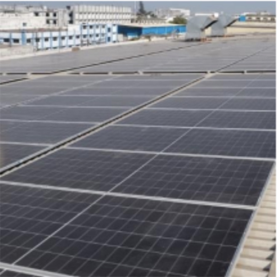 Shree Ganesh Fabrics — 260 kW industrial rooftop solar, Surat, Gujarat